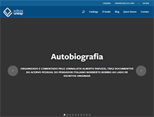 Tablet Screenshot of editoraunesp.com.br